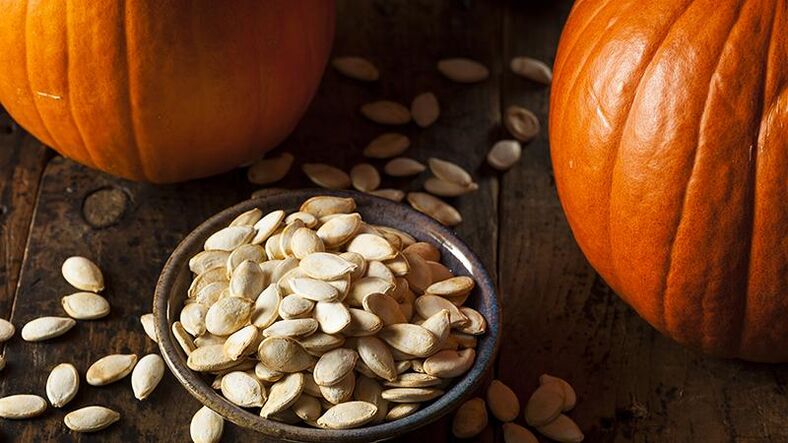 semi di zucca contro i parassiti